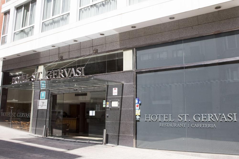 Silken Sant Gervasi Hotel Barcelona Bagian luar foto