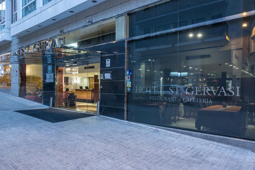 Silken Sant Gervasi Hotel Barcelona Bagian luar foto