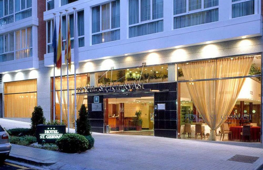 Silken Sant Gervasi Hotel Barcelona Bagian luar foto